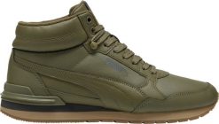 Buty Puma ST Runner v4 Mid khaki 402893 06 43. Brązowe buty sportowe męskie Puma, bez zapięcia. Za 497.73 zł.
