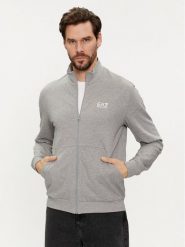 EA7 Emporio Armani Bluza 3DPM61 PJ05Z 3905 Szary Regular Fit. Szare bluzy męskie EA7 Emporio Armani, l, bez wzorów, z bawełny, bez kaptura. Za 239.99 zł.