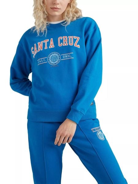 Bluza damska O'Neill Surf State Crew. Niebieskie bluzy damskie O'Neill, s, bez wzorów, z bawełny, bez kaptura, trekkingowe. Za 259.00 zł.