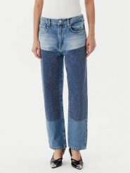 PINKO Jeansy Rose Staright 104635 A2F7 Niebieski Straight Fit. Niebieskie jeansy damskie Pinko. Za 779.99 zł.