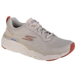 Buty do biegania damskie Skechers Max Cushioning Elite Smooth Transition. Niebieskie obuwie sportowe damskie Skechers, bez wzorów, z materiału, do biegania. Za 429.99 zł.