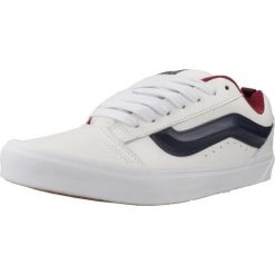 Buty VANS KNU SKOOL Biały. Białe trampki męskie Vans, bez wzorów, ze skóry, bez zapięcia. Za 382.99 zł.