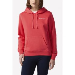Bluza damska Champion Hooded Sweatshirt. Czarne bluzy damskie Champion, bez wzorów, bez kaptura, do piłki nożnej. Za 203.99 zł.