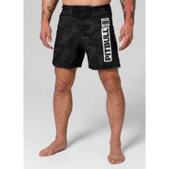 Spodenki męskie Pitbull treningowe Performance Pro plus Born in 1989. Czarne szorty męskie PITBULL, m, bez wzorów. Za 209.00 zł.