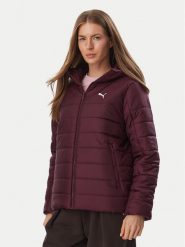 Puma Kurtka zimowa Ess 685231 Bordowy Regular Fit. Czerwone kurtki damskie Puma, na zimę, xl, bez wzorów, z syntetyku, bez kaptura. Za 399.99 zł.