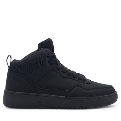 Sneakersy Sprandi. Czarne trampki i tenisówki chłopięce Sprandi, bez wzorów, bez zapięcia. Za 127.99 zł.