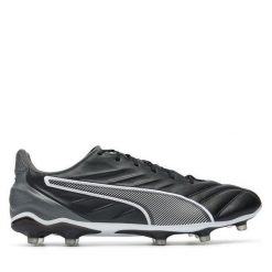 Buty do piłki nożnej Puma. Czarne buty sportowe męskie Puma, bez zapięcia. Za 379.99 zł.