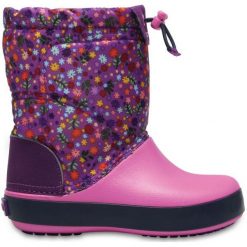 Crocs Śniegowce Crocband Lodge Point Graphic Kids Amethyst/Party Pink 30,5. Buty zimowe dziewczęce Crocs. W wyprzedaży za 179.00 zł.