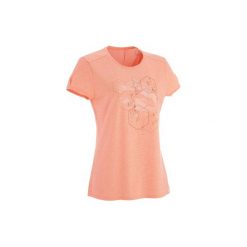 Koszulka z krótkim rękawem turystyczna NH500 damska. T-shirty damskie marki QUECHUA. W wyprzedaży za 19.99 zł.