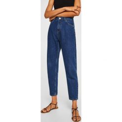 Mango - Jeansy Mom. Niebieskie jeansy damskie Mango. Za 139.90 zł.