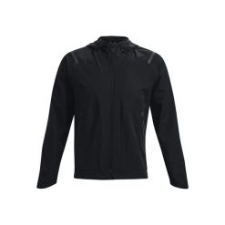 Męska kurtka Under Armour Unstoppable czarna. Czarne kurtki męskie Under Armour, m, bez wzorów, z elastanu, na fitness i siłownię. Za 421.65 zł.