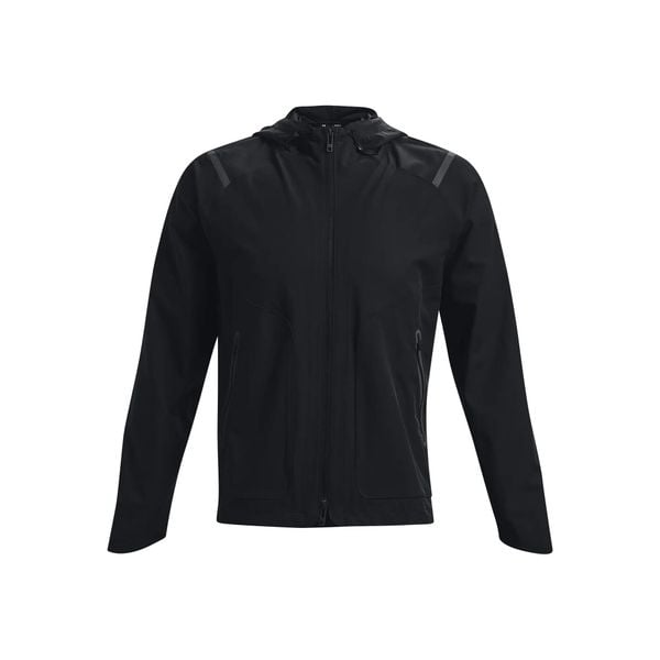 Męska kurtka Under Armour Unstoppable czarna. Czarne kurtki męskie Under Armour, m, bez wzorów, z elastanu, na fitness i siłownię. Za 421.65 zł.