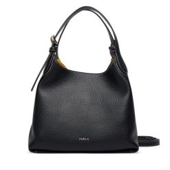Torebka Furla. Czarne torebki do ręki damskie Furla, bez wzorów, klasyczne, bez dodatków. Za 2,019.00 zł.