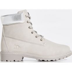 Buty trapery - Jasny szar. Szare śniegowce i trapery damskie Sinsay. W wyprzedaży za 69.99 zł.