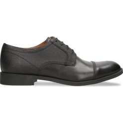 Półbuty MARE. Czarne eleganckie półbuty Gino Rossi, ze skóry. W wyprzedaży za 299.94 zł.