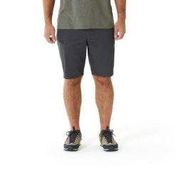 Spodenki turystyczne męskie Quechua NH500 regular. Szare krótkie spodenki sportowe męskie QUECHUA, m, bez wzorów, z bawełny, trekkingowe. Za 89.99 zł.