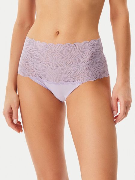 Chantelle Figi klasyczne z wysokim stanem Soft Stretch C11G80 Fioletowy. Fioletowe figi damskie Chantelle, bez wzorów, z syntetyku. Za 59.99 zł.