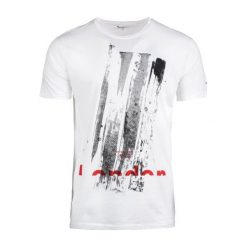 Pepe Jeans T-Shirt Męski Ravenscourt M Biały. Białe t-shirty męskie Pepe Jeans, z jeansu. Za 182.00 zł.