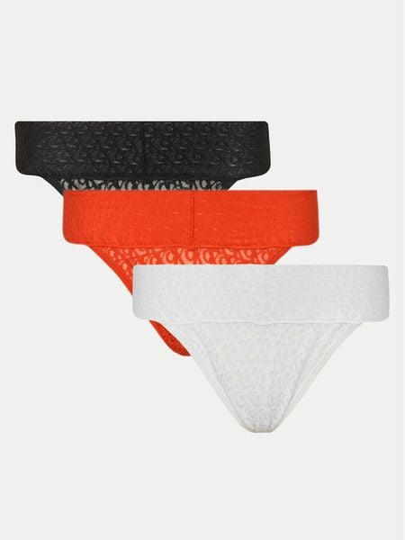 Calvin Klein Underwear Komplet fig LV00QD5305 Kolorowy. Figi damskie Calvin Klein Underwear, xs, bez wzorów, z syntetyku. Za 119.99 zł.