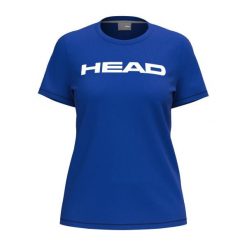 Koszulka damska Head Club Original. Niebieskie koszulki sportowe damskie Head, xs, bez wzorów, z bawełny, bez kołnierzyka, bez ramiączek, tenisowe. Za 117.00 zł.