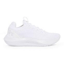 Buty treningowe damskie Under Armour Dynamic 2. Białe obuwie sportowe damskie Under Armour, bez wzorów, na fitness i siłownię. Za 425.55 zł.