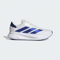 Buty Duramo SL 2 Running. Białe buty sportowe męskie Adidas, z syntetyku, bez zapięcia, do biegania. Za 279.00 zł.