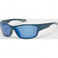 Polaroid - Okulary PLD3015S. Niebieskie okulary przeciwsłoneczne męskie Polaroid, prostokątne. W wyprzedaży za 129.90 zł.