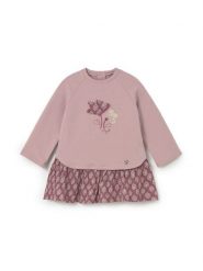 Mayoral Sukienka codzienna 2914 Różowy Regular Fit. Czerwone sukienki dla dziewczynek Mayoral, bez wzorów, z syntetyku, bez ramiączek. Za 69.99 zł.