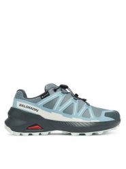 Salomon Trekkingi SPEEDCROSS PEAK GORE-TEX L47974500 Niebieski. Niebieskie trekkingi damskie Salomon, trekkingowe, gore-tex. Za 519.99 zł.