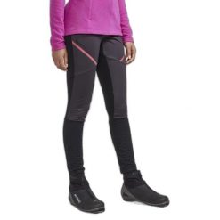 Legginsy damskie Craft Core Glide Wind. Czarne legginsy damskie Craft, s, bez wzorów. Za 433.80 zł.