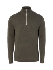 Jack & Jones sweter typu troyer Mężczyźni Bawełna zielony, S. Zielone swetry przez głowę męskie Jack & Jones, m, bez wzorów, z bawełny, bez kołnierzyka. Za 299.95 zł.