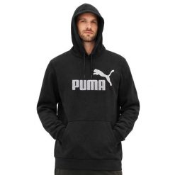 Bluza sportowa kangurka z kapturem męska Puma Hoodle II. Czarne bluzy męskie Puma, m, bez wzorów, z kapturem. Za 119.00 zł.