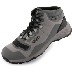 Keen Men Tempo Flex Mid WP męskie buty outdoor wodoodporne. Szare trekkingi męskie Keen, outdoorowe. Za 646.99 zł.