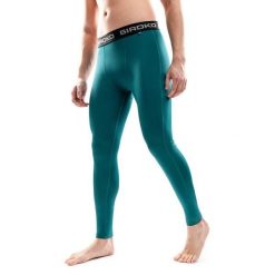 Męskie narciarskie legginsy termoaktywne Sporty zimowe Siroko Alta. Zielone legginsy sportowe męskie SIROKO, l, bez wzorów, z tkaniny, narciarskie. Za 254.00 zł.