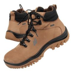 Buty trekkingowe 4F OBMH257 44S beżowy. Brązowe trekkingi męskie za kostkę, trekkingowe. Za 554.35 zł.