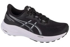 Buty do biegania damskie Asics Gt-1000 13. Czarne obuwie sportowe damskie Asics, bez wzorów, z materiału, do biegania. Za 658.80 zł.