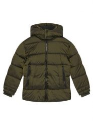 Mayoral Kurtka zimowa 7416 Khaki Regular Fit. Brązowe buty zimowe chłopięce Mayoral, na zimę, bez wzorów, z syntetyku, bez kaptura. Za 279.99 zł.