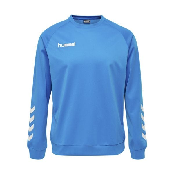 Bluza do piłki ręcznej dla dorosłych Hummel Promo Poly Sweatshirt. Niebieskie bluzy męskie Hummel, xl, bez wzorów, bez kaptura, do piłki ręcznej. Za 178.00 zł.