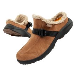 Buty Keen Hood Clog 1026803 brązowe. Brązowe obuwie sportowe damskie bez wzorów, z gumy. Za 414.66 zł.
