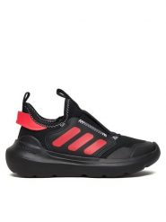 Adidas Sneakersy Tensaur Comfort Ac C JP6764 Czarny. Czarne buty sportowe chłopięce Adidas, bez wzorów, z materiału, bez zapięcia. Za 179.99 zł.