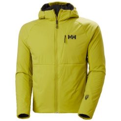 Izolacyjna kurtka trekkingowa z kapturem, elastyczna Helly Hansen Odin 2.0. Zielone kurtki męskie Helly Hansen, l, bez wzorów, trekkingowe. W wyprzedaży za 1,002.50 zł.