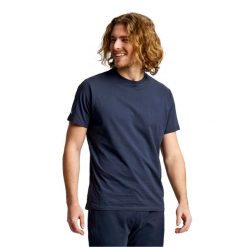 T-Shirt Dla Dorosłych Slam Deck. Niebieskie t-shirty męskie SLAM, l, bez wzorów, z bawełny, bez kołnierzyka. Za 153.95 zł.