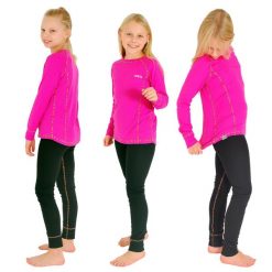 Bielizna termoaktywna juniorska dziewczęca Ice-Q Smart Kid Pink. Czerwona buty zimowe dziewczęce ICE-Q, bez wzorów, bez zapięcia. W wyprzedaży za 119.99 zł.