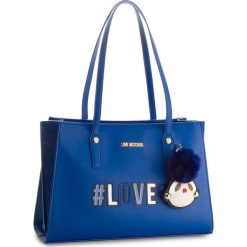 Torebka LOVE MOSCHINO - JC4070PP16LK0500 Blu. Niebieskie torebki do ręki damskie Love Moschino, ze skóry ekologicznej. W wyprzedaży za 729.00 zł.