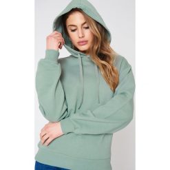 NA-KD Basic Bluza z kapturem basic - Green. Bluzy damskie marki NA-KD Basic. Za 100.95 zł.