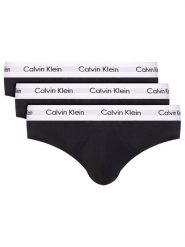 Calvin Klein Underwear Komplet 3 par slipów 0000U2661G Czarny. Czarne slipki męskie Calvin Klein Underwear, m, bez wzorów, z bawełny. Za 219.99 zł.