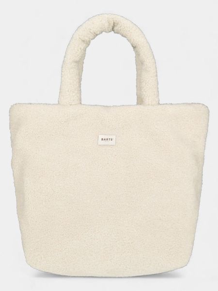 Torba Shopper Damska Barts Bugbane. Białe torby na ramię damskie Barts, bez wzorów, z poliakrylu, klasyczne, bez dodatków. Za 309.00 zł.