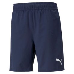 Spodenki Puma Teamfinal Shorts, Mężczyźni. Niebieskie krótkie spodenki sportowe męskie Puma, m, bez wzorów, z poliesteru, do piłki nożnej. Za 190.00 zł.