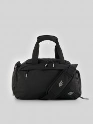4F Torba sportowa (20 L) - czarna Uniwersalny. Czarne plecaki damskie 4f, bez wzorów, z materiału, biznesowe, bez dodatków. Za 129.99 zł.