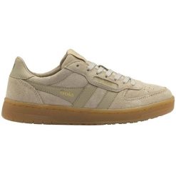Sneakersy damskie Gola Hawk Suede 86. Brązowe obuwie sportowe damskie Gola, bez wzorów, z materiału, trekkingowe. Za 427.50 zł.